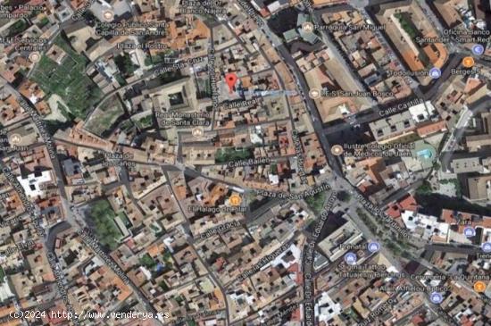 Suelo urbano residencial en el casco antiguo de Jaén, tipología plurifamiliar y comercial - JAEN