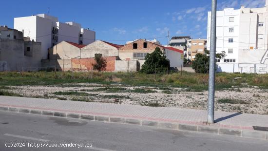 Solar terreno urbano 2.129,13 m2. en Muchamiel. con proyecto. - ALICANTE