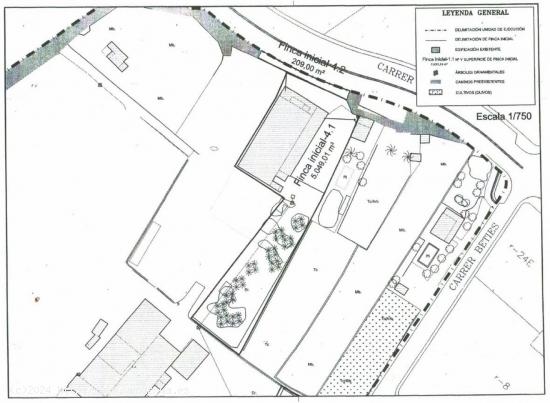 Interesante suelo urbano industrial en parcela urbanizada en Polígono Fondonet (Novelda) - ALICANTE