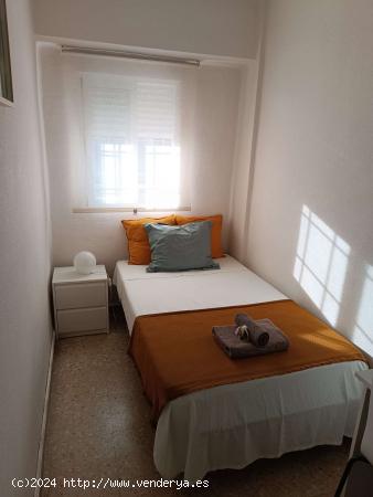 Se alquila habitación en piso de 4 dormitorios en Valencia - VALENCIA