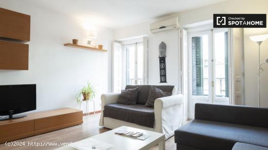 Adorable apartamento de 1 dormitorio en alquiler cerca del emblemático Gran Vía en el moderno Mala