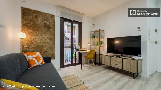 Apartamento de 1 dormitorio en alquiler en Ciutat Vella - BARCELONA