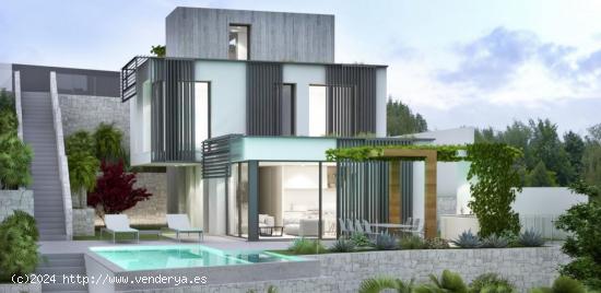  ▷Proyecto de Construcción Villa Moderna Piscina Benissa Costa Blanca Alicante - ALICANTE 