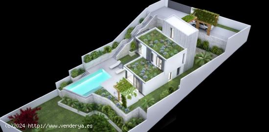 ▷Proyecto de Construcción Villa Moderna Piscina Benissa Costa Blanca Alicante - ALICANTE