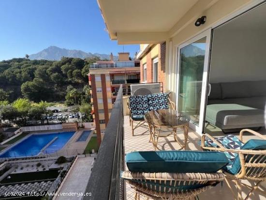  Piso de dos dormitorios a estrenar en Marbella centro con vistas al mar y a la montaña. - MALAGA 