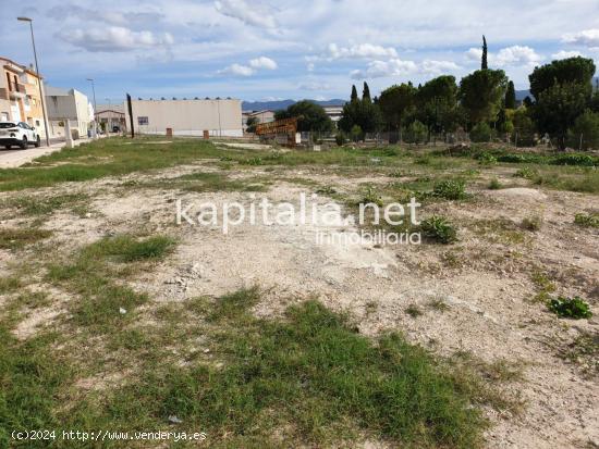 SOLAR A LA VENTA EN AYELO DE MALFERIT - VALENCIA