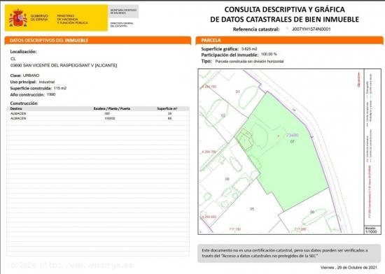 Parcela urbana con posibilidad de segregación - ALICANTE