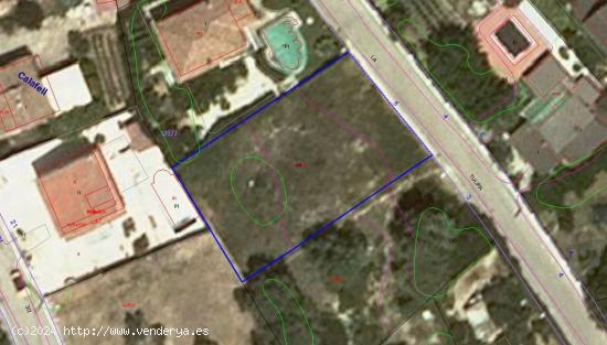 VENTA DE TERRENO EN SEGUR DE CALAFELL - URBANIZACION DE VALLDEMAR - TARRAGONA