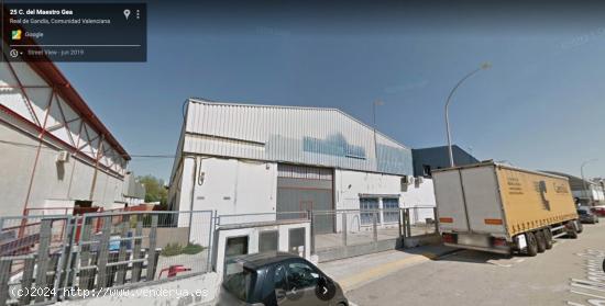 NAVE COMERCIAL O INDUSTRIAL EN POLIGONO REAL DE GANDIA. - VALENCIA