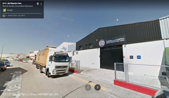 NAVE COMERCIAL O INDUSTRIAL EN POLIGONO REAL DE GANDIA. - VALENCIA