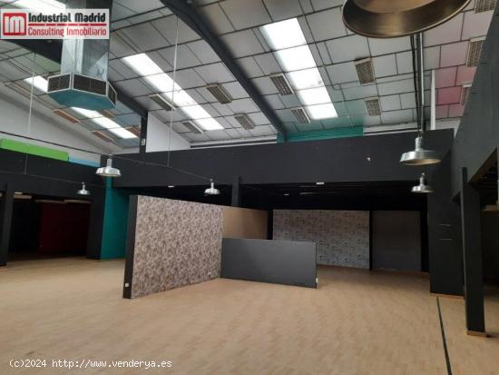 VENTA Y ALQUILER DE NAVE INDUSTRIAL/COMERCIAL EN ARGANDA DEL REY - MADRID