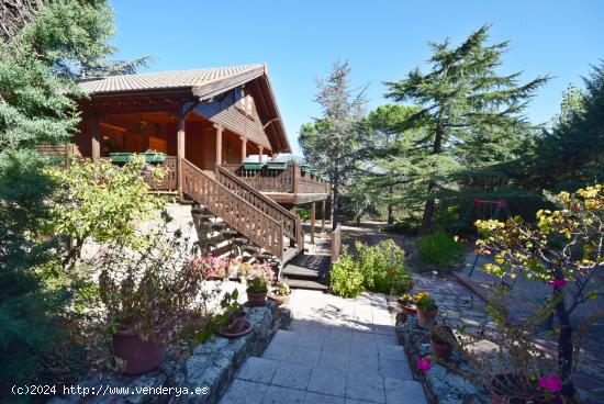 Espectacular chalet independiente en Collado Mediano, muy próximo al pueblo de Navacerrada. - MADRI