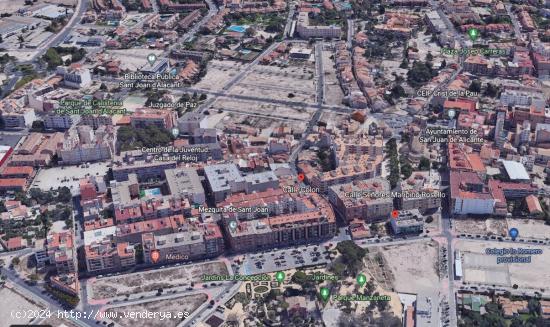 Sensacional parcela urbana en el centro de Sant Joan a 240 € m2 de techo - ALICANTE