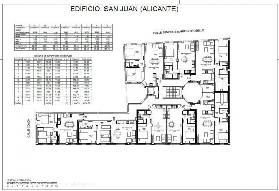 Sensacional parcela urbana en el centro de Sant Joan a 240 € m2 de techo - ALICANTE