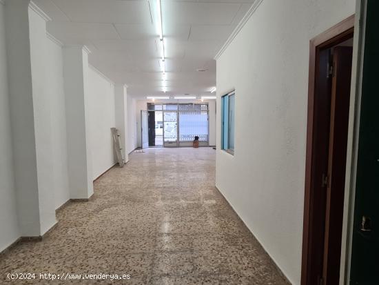 ALG588 - LOCAL COMERCIAL DE 210M2 EN LA AVDA RONDA DE ALZIRA DE ALGEMESÍ - VALENCIA