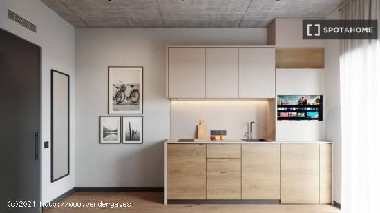 Apartamento tipo estudio en alquiler en una residencia en Sant Martí - BARCELONA