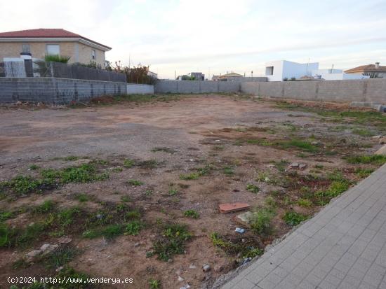 PARCELA URBANA A DOS MINUTOS DEL CASCO URBANO DE VILA-REAL - CASTELLON