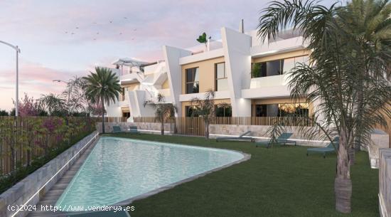 VENTA-OBRA NUEVA-BUNGALOWS-SAN PEDRO DEL PINATAR-2-3D/2B-PISCINA COMUN.-KEY READY JUNIO 2023 - MURCI