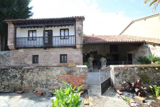 CASA DE PIEDRA CON BONITO TERRENO CERRADO - CANTABRIA