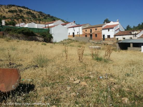 SOLAR URBANO DE 1577 M2 EN EL HOYO (BELMEZ) - CORDOBA