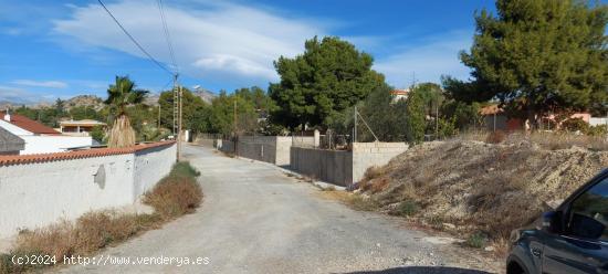  Parcela de 2500 m2 en El Moralet suelo urbano - ALICANTE 