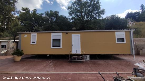 VENTA PARCELA CON MOBIL HOME - GUADALAJARA