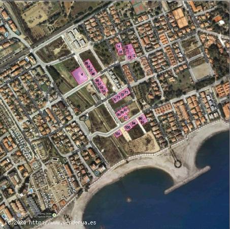 Parcela de 475 m2 al borde del mar - TARRAGONA