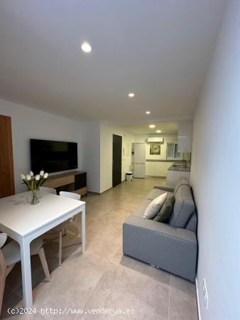 SE ALQUILA APARTAMENTO DE TRES HABITACIONES CON PATIO - MALAGA