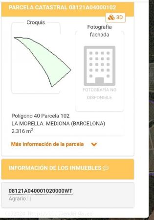 Se Vende en Mediona - BARCELONA