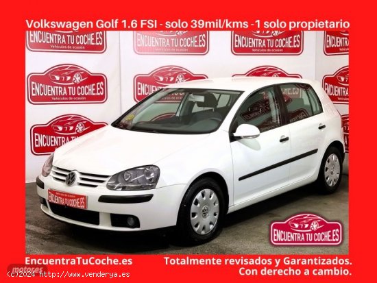  Volkswagen Golf 1.6 FSI Trendline de 2004 con 39.090 Km por 7.400 EUR. en Tarragona 