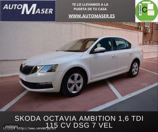  Skoda Octavia Ambition 1,6 TDI 115 CV DSG 7 vel. de 2009 con 127.000 Km por 14.800 EUR. en Madrid 