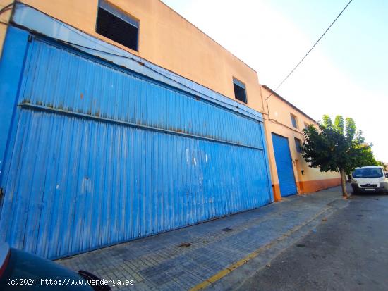  SE VENDE NAVE INDUSTRIAL EN  MONFORTE DEL CID. - ALICANTE 