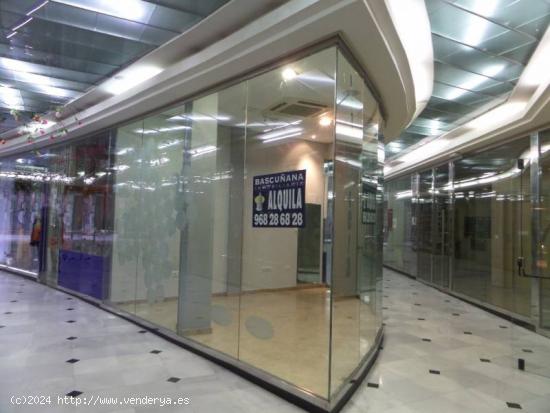 ALQUILER DE LOCAL COMERCIAL EN EL CENTRO  PLATERIA - MURCIA