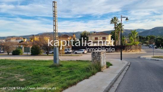 Parcela a la venta en la urbanización Les Aigues de Ontinyent. - VALENCIA