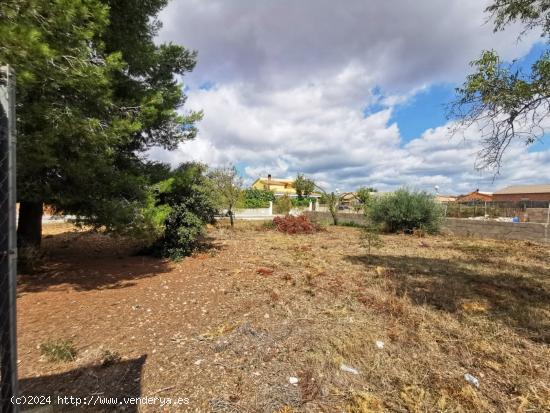 2 TERRENOS JUNTOS, LLANOS Y SOLEADOS CON TODOS LOS SERVICIOS. - TARRAGONA