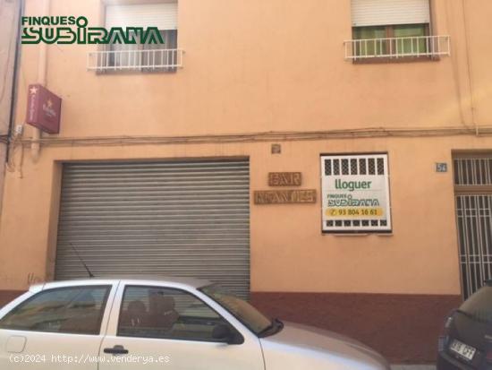 LOCAL COMERCIAL DE LLOGUER A VILANOVA DEL CAMÍ - BARCELONA