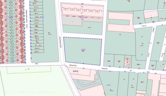 Terreno urbano consolidado de 3.439 m2 en venta en Recas (Toledo) - TOLEDO