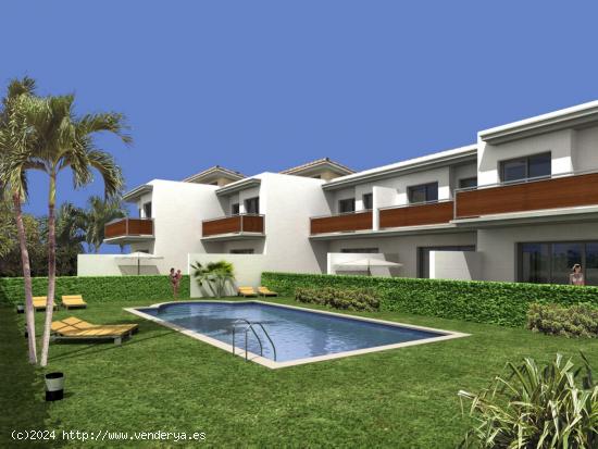 Promoción obra nueva de cinco casas en Miami Playa . Tarragona - TARRAGONA