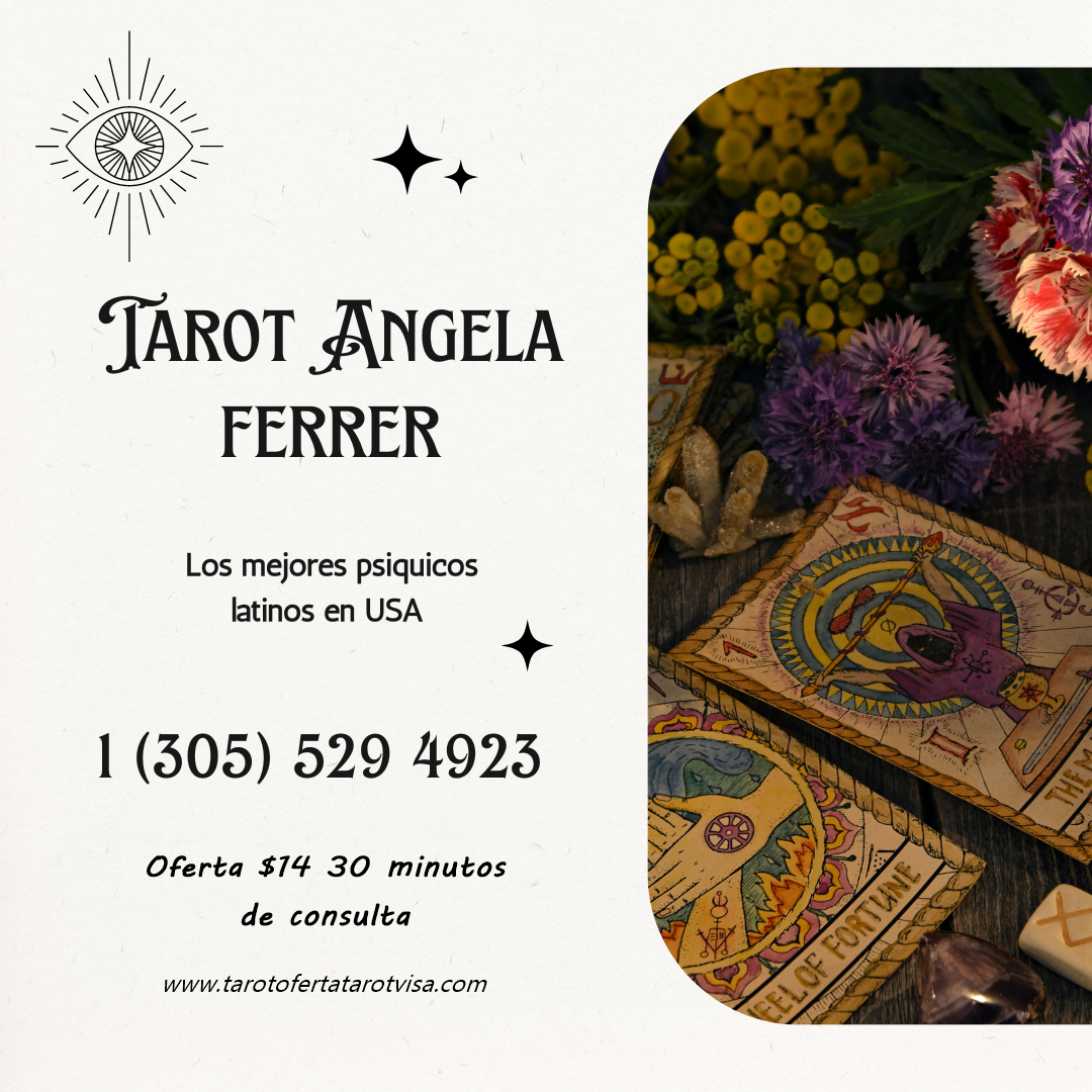  TAROT Y VIDENCIA NUEVAS TAROTISTAS LATINAS 30 MINUTOS 14 DOLARES 