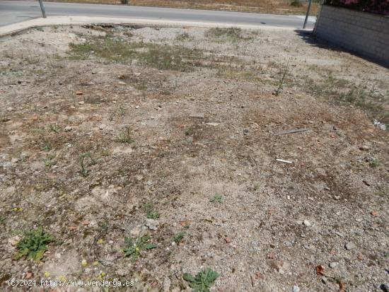  TERRENO URBANO ESQUINERO A LA VENTA EN AIELO DE MALFERIT!!! - VALENCIA 