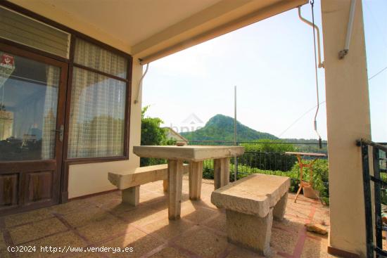 GRAN TERRENO EDIFICABLE EN GALILEA CON VISTAS AL MAR Y LA MONTAÑA - BALEARES