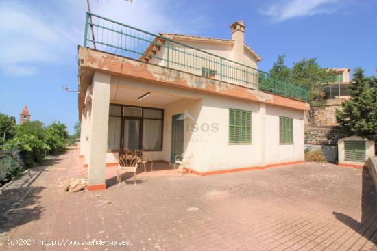 GRAN TERRENO EDIFICABLE EN GALILEA CON VISTAS AL MAR Y LA MONTAÑA - BALEARES