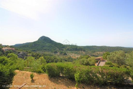 GRAN TERRENO EDIFICABLE EN GALILEA CON VISTAS AL MAR Y LA MONTAÑA - BALEARES