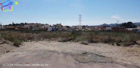 SOLAR EN VENTA DE 987 M2 A 115 € M2 EN ARCHENA - MURCIA