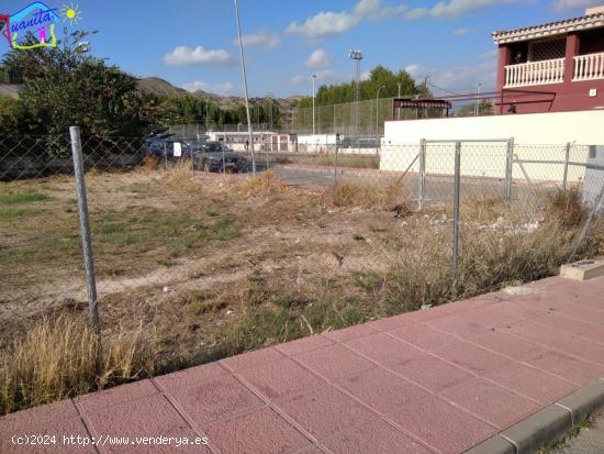 SOLAR de 574m2  EN ZONA RESIDENCIAL RIOSOL DE ARCHENA - MURCIA