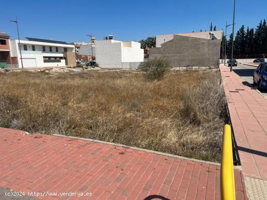 SOLAR  DE 460 M2 A DOS CALLES ESQUINA EN VENTA PAGO BARRANCO ARCHENA - MURCIA