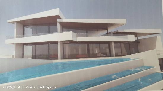 Villa de nueva construccion en proyecto en Benissa Costa Blanca - ALICANTE