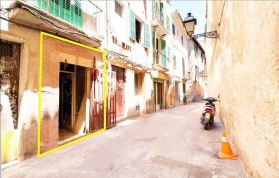 LOCAL A REFORMAR EN CASCO ANTIGUO. POSIBILIDAD DE CAMBIO DE USO A VIVIENDA - BALEARES