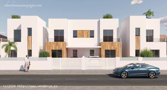 VILLAS DE OBRA NUEVA EN EL MOJON - ALICANTE