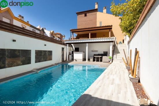 Venta de chalet pareado (con piscina) en Belicena (Granada). - GRANADA